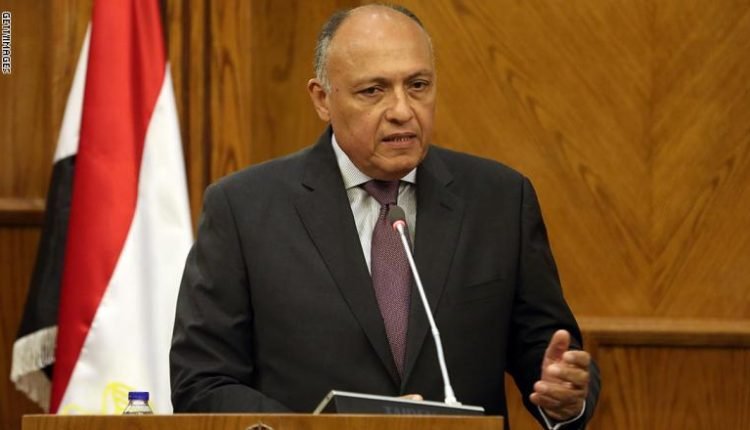 وزير الخارجية المصري يتحدث عن أزمة السودان واللاجئين وخارطة الطريق