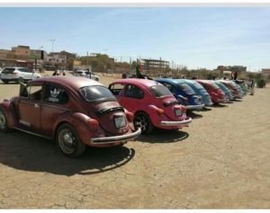 بالفيديو..سيارات فلوكسواجن في السودان تجبر الرئيس الالماني على كسر البروتوكول