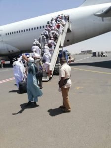 مغادرة آخر فوج من الباكستانيين العالقين في السودان بينهم 400 من جماعة التبليغ والدعوة