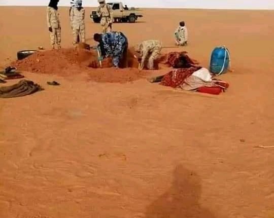 وفاة سودانيين عطشًا في الصحراء على الحدود السودانية الليبية
