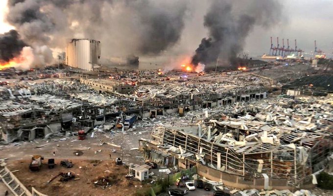 السودان يعلن وقوفه وتضامنه مع لبنان ويعزي في ضحايا انفجار بيروت