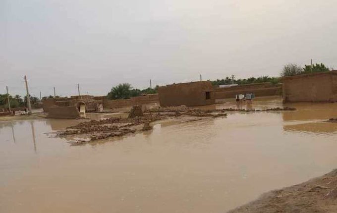 السودان : مصرع 10 مواطنين وتدمير 10 قرى وانهيار مئات المنازل بالسيول والامطار بولاية الجزيرة