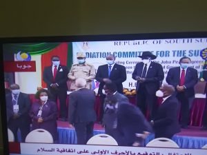 عاجل.. اكتمال التوقيع بالأحرف الأولى على 6 بروتوكولات لاتفاق سلام السودان