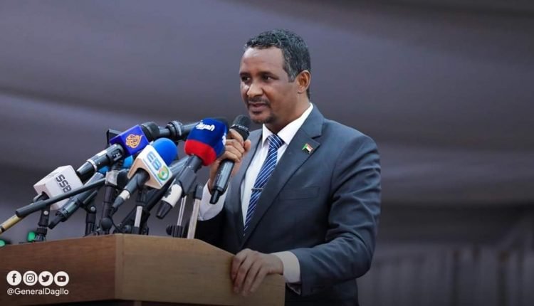 السودان: حميدتي يصرح لقناة إسرائيلية بشأن التطبيع الكامل والقضية الفلسطينية
