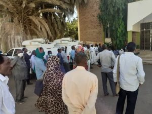 مظاهرات في تلفزيون السودان ضد مسؤول بارز