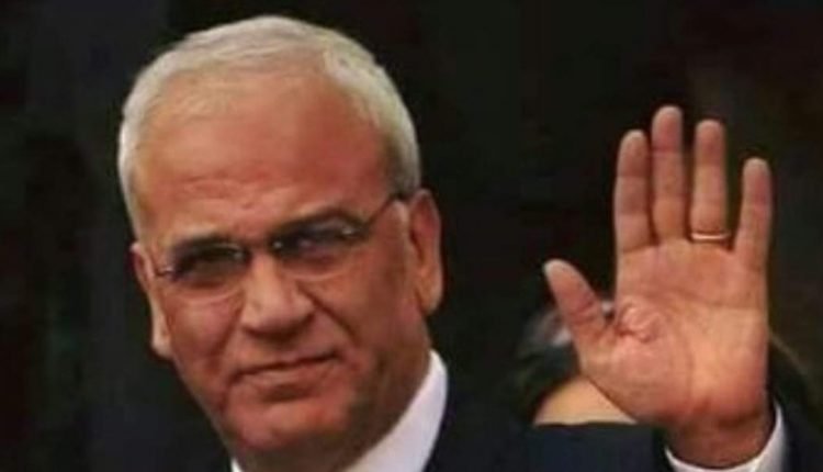 وفاة المسؤول الفلسطيني صائب عريقات جراء اصابته بفيوس الكورونا