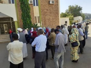 مظاهرات في تلفزيون السودان ضد مسؤول بارز