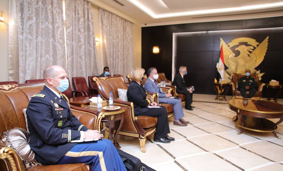 البرهان يكشف في مباحثات مع قائد القيادة العسكرية الأمريكي ما يحدث من الجيش في الحدود الاثيوبية واعلان اتفاقات تعاون عسكرية