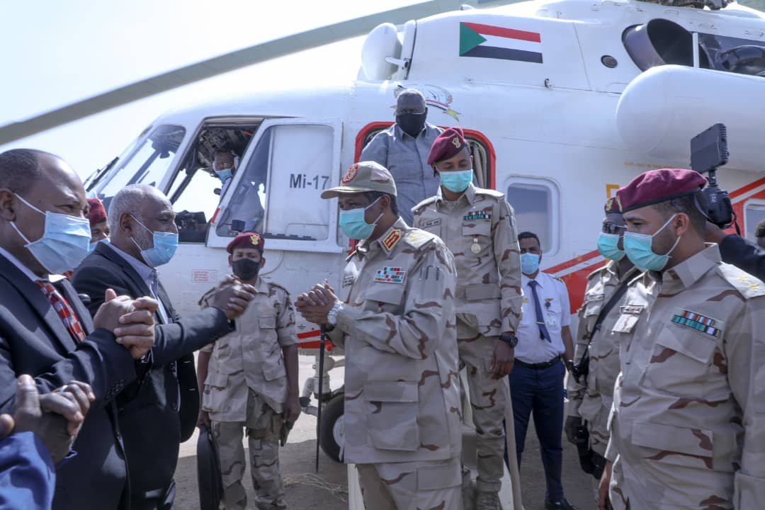 حميدتي يصل شرق دارفور لافتتاح مستشفى شيدته الامارات