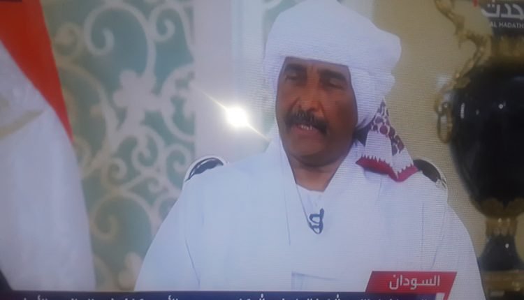 البرهان يكشف حجم استثمارات الجيش السوداني ويرد على القاء اللائمة على العسكريين في الازمة الاقتصادية واتهامات بالفشل