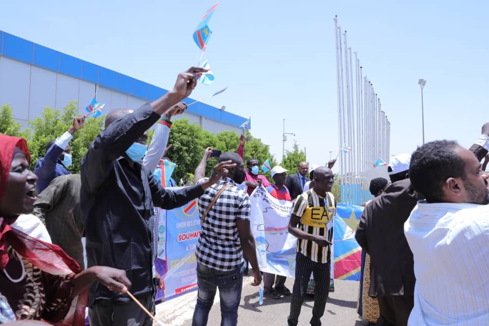 رئيس الاتحاد الأفريقي يصل السودان في محاولة لملاحقة أزمة سد النهضة