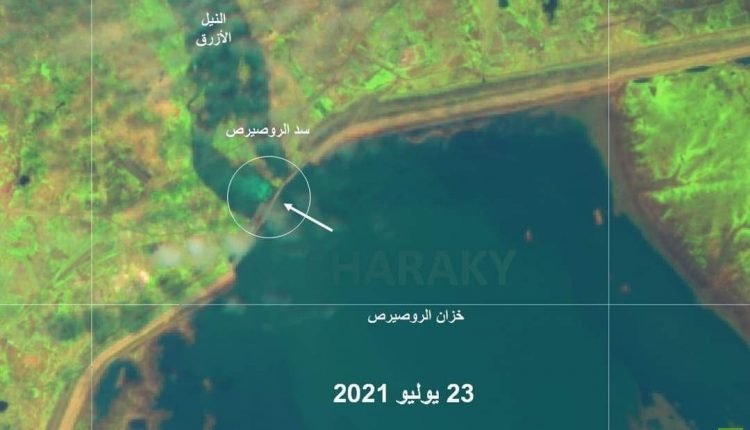 السودان : صورة بالأقمار الصناعية تُنذر بفيضانات في أغسطس