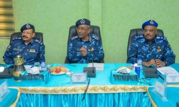 الوضع الأمني بالعاصمة الخرطوم على طاولة قادة الشرطة