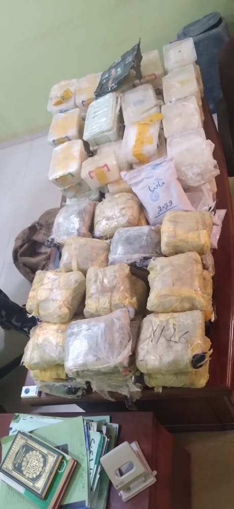 كمين مُحكم يُفشل تهريب أكثر من 100 كيلوجرام مخدرات إلى خارج السودان