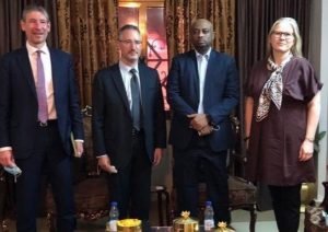 سفراء الترويكا بالخرطوم يلتقون التعايشي ووزير الاتصالات و يدعون للإفراج الفوري عن المعتقلين"صور"