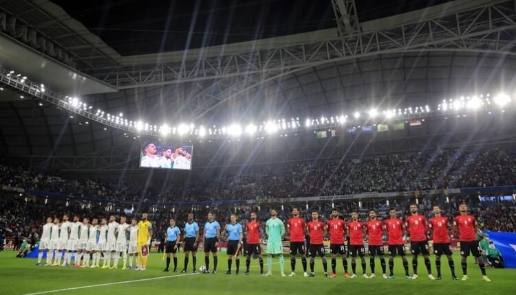 (حادثة) تهدد بنزع نقاط المنتخب المصري لصالح نظيره الجزائري في كأس العرب بقطر