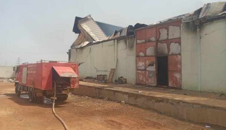 السودان : تدخل عاجل بعد حريق ضخم قضى على مخازن أدوية بملايين الجنيهات