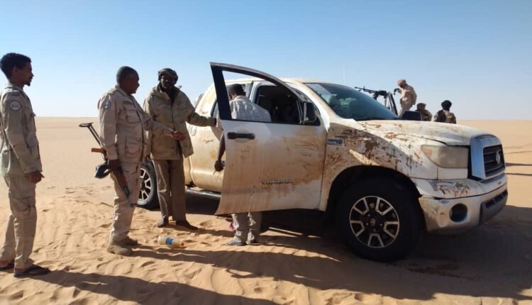 السودان : تدمير سيارات أخطر عصابة مسلحة والقبض على سلاح بعد مطاردة شرسة