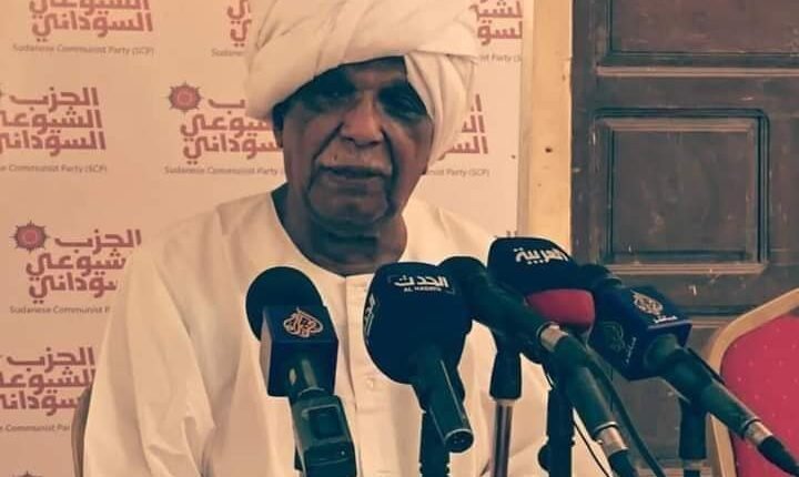 عاجل .. قوات امنية تداهم منزل سكرتير الحزب الشيوعي السوداني محمد مختار الخطيب واقتياده لجهة غير معلومة