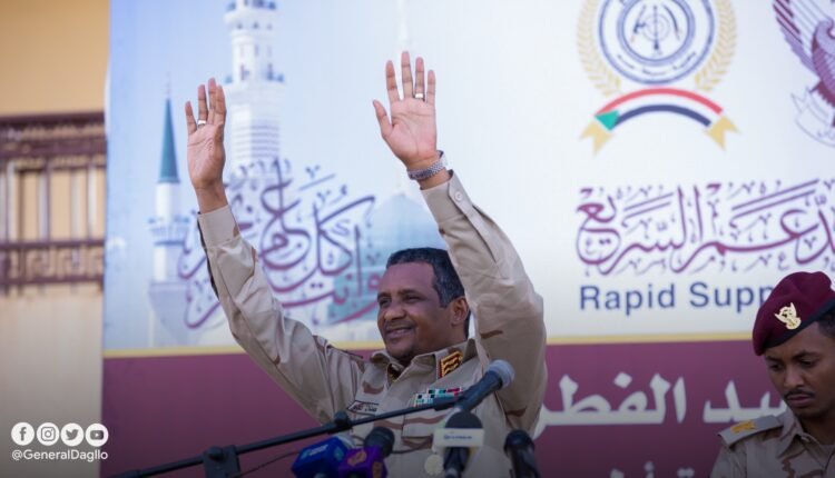 حميدتي : نتألم للظروف القاسية للشعب في معاشه وأملنا في الله كبير