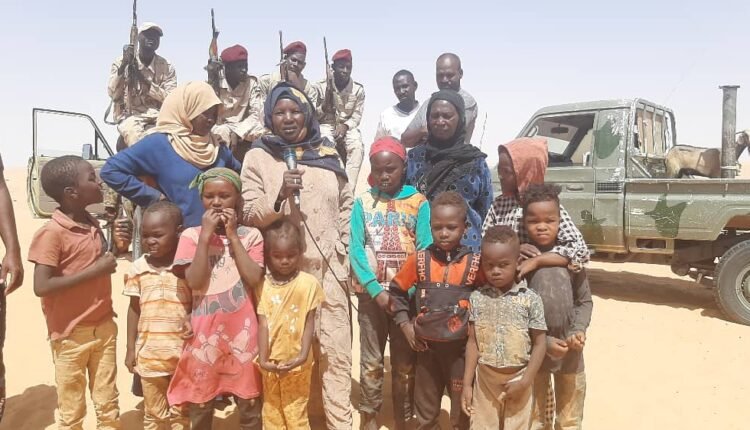 انقاذ حياة 9 أسر سودانية من مصير مجهول في الصحراء الليبية