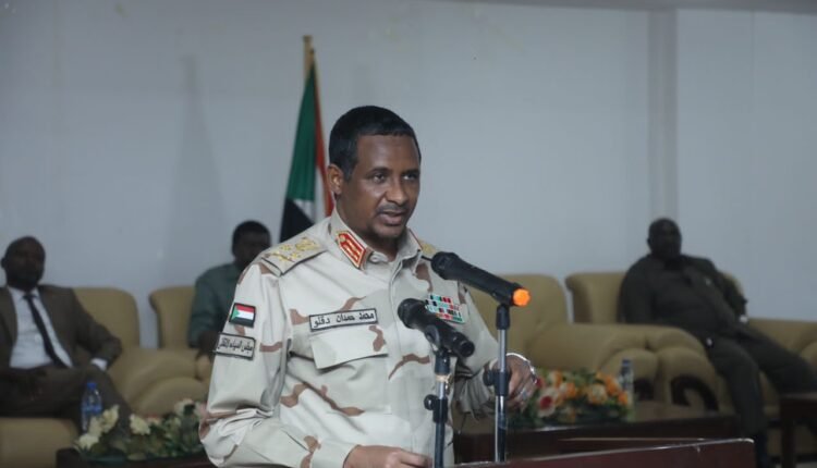 حميدتي يعلق على انطلاق كأس العالم ويوجه رسالة لقطر