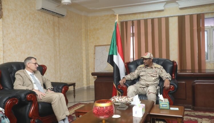 السودان.. تفاصيل لقاء حميدتي و فولكر بالجنينة ومناقشة تحديات