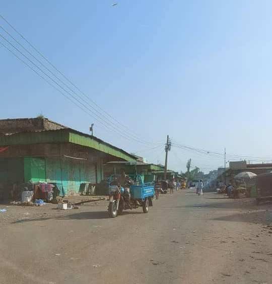 بالصورة.. إغلاق تام لسوق القضارف شرقي السودان