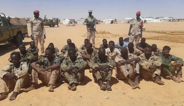 الدعم السريع توقف عصابة مسلحة بحوزتها 4 شاحنات تحمل بضائع محظورة