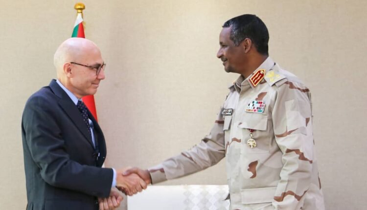 حميدتي يبلغ مسؤول أممي التزام السودان بحماية حقوق الإنسان وإعمال مبدأ المحاسبة