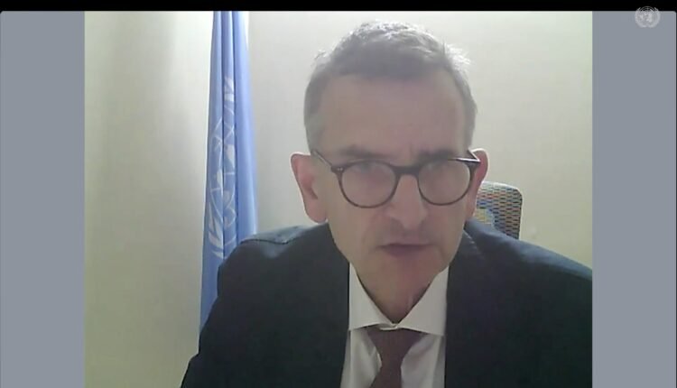 فولكر يقدم إفادة أمام مجلس الأمن بشأن الإتفاق الإطاري في السودان ويحذر المفسدين