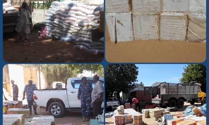 السودان.. ضبط تهريب كميات ضخمة من الدقيق والأدوية مهربة إلى دولة جارة