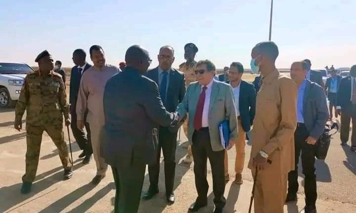 خبير حقوق الإنسان الدولي يصل الجنينة