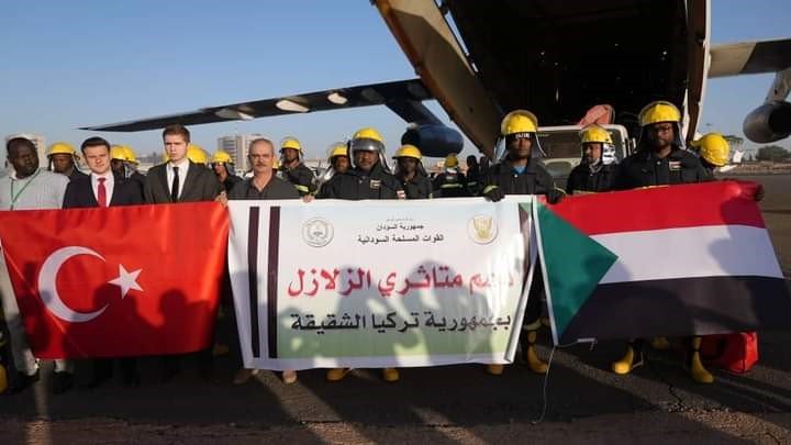 الجيش السوداني يعلن عن خطوات تجاه أزمة الزلزال في تركيا