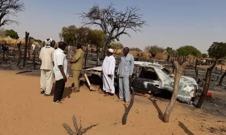 السودان.. حريق يقضي على طفلين ونفوق عدد كبير من الماشية