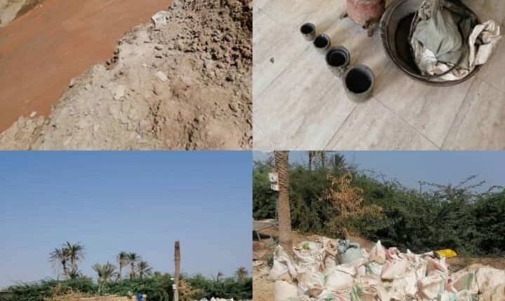 ضبط خلاطات عشوائية داخل مدينة سودانية ومواد كيميائية خطيرة