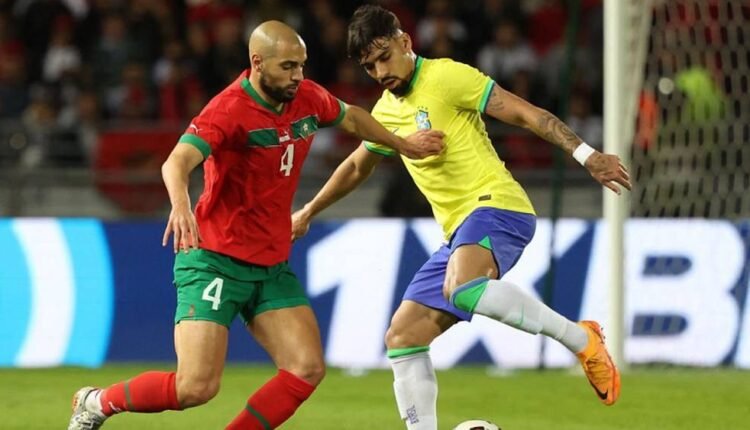 المغرب يتغلب على البرازيل وديا لأول مرة في التاريخ