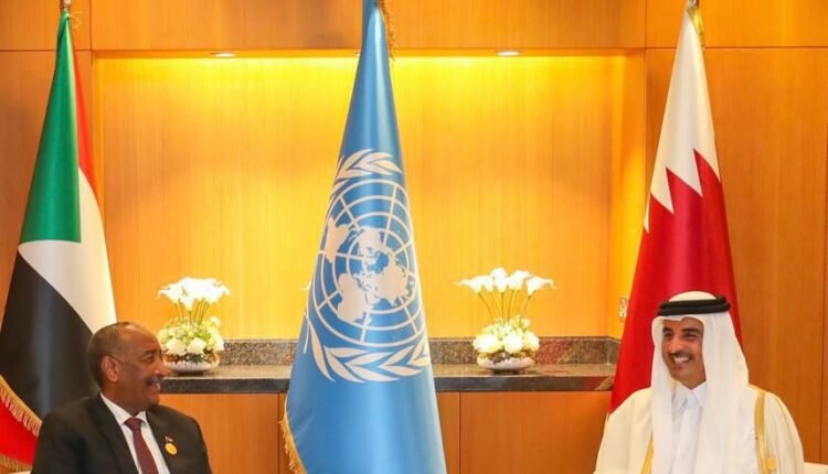 تفاصيل لقاء بين البرهان والشيخ تميم بقطر