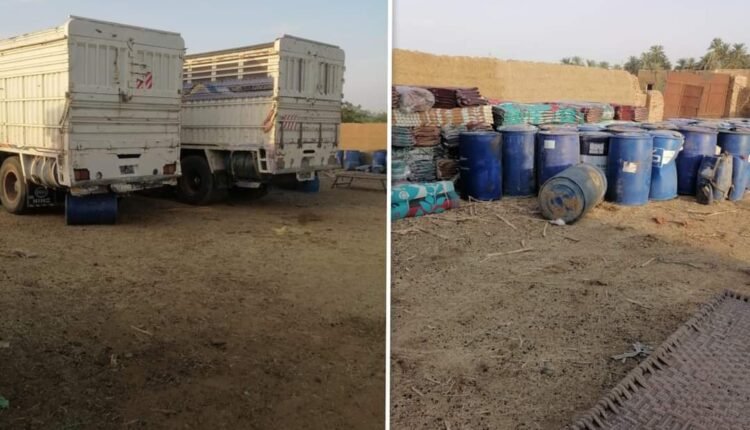 السودان.. ضبط كميات كبيرة من براميل الوقود المهربة