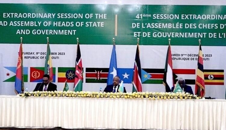 مسؤول رفيع بالايقاد يدفع بمطالب ودعوات عاجلة بشأن السودان