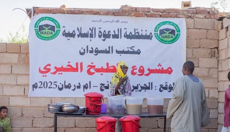 الدعوة الإسلامية تدشن تكايا الخرطوم