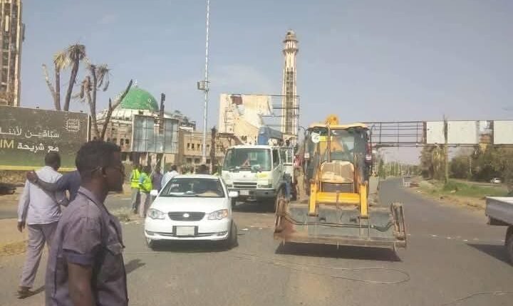 خطوة عملية لدخول شارع النيل الخرطوم الخدمة