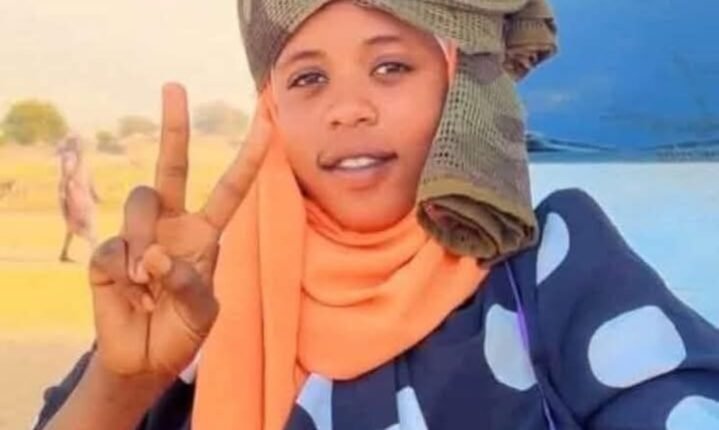 تنسيقية الفاشر تحتسب الطبيبة هنادي 