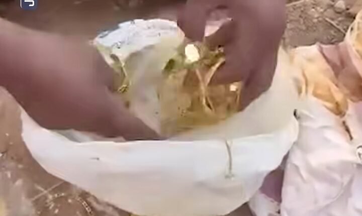 جندي في الجيش السوداني يعثر على كمية. كبيرة من الذهب ويرسل مناشدة عاجلة