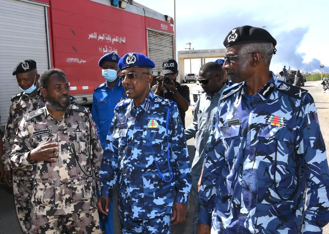 الشرطة السودانية تكشف عن قصف صاروخي على فندق في بورتسودان