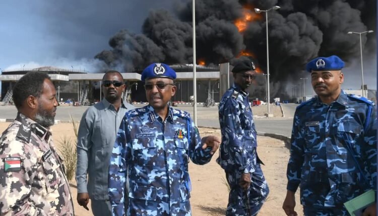 الشرطة السودانية تكشف عن قصف صاروخي على فندق في بورتسودان