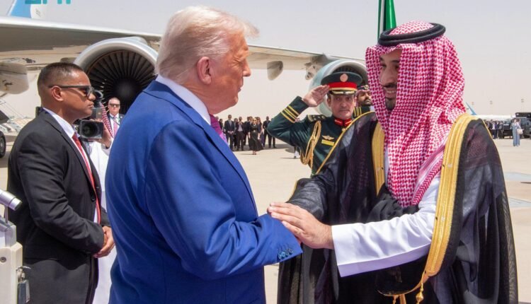 ترامب - محمد بن سلمان - الرياض السعودية