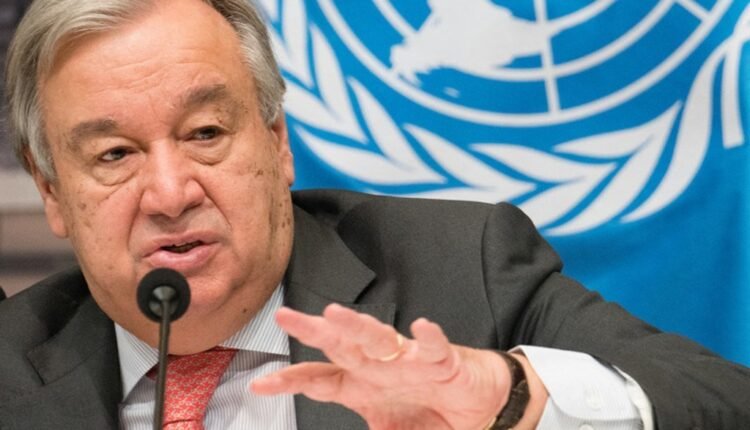 غوتيريش يسعى بين طرفي الصراع في السودان لمعالجة “الوضع المأساوي” في الفاشر