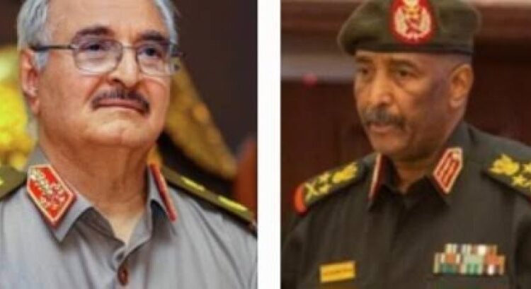 تكهنات بلقاء سري بين البرهان وحفتر