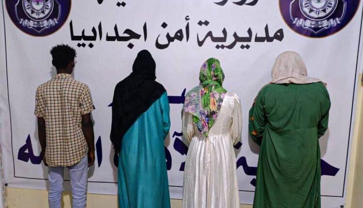 ضبط سودانيات في ليبيا بتهمة أعمال مخالفة للآداب